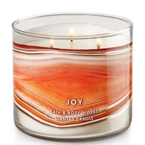 Joy 3 wick candle